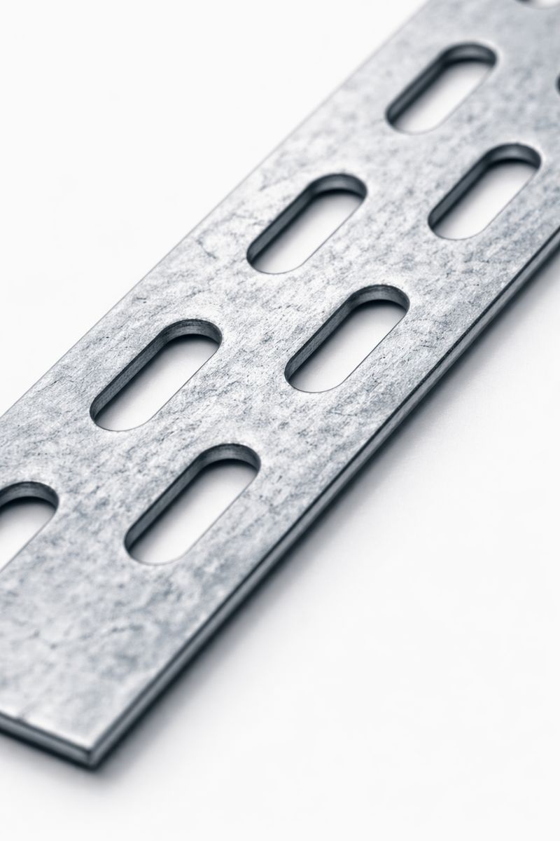 Характеристики: пример типоразмеров, толщина, форма отверстий/пазов, оцинковка